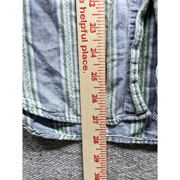 Vintage Guess Georges Marciano thin soft button down short sleeve shirt M-L - Picture 9 of 10